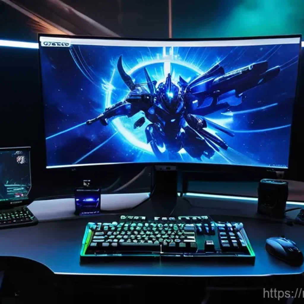 스타크래프트2 플레이 하이라이트 - **Prompt 1: The Apex of Microcontrol** "A young, intensely focused esports player, approximately...